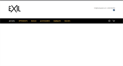 Desktop Screenshot of boutiqueexil.com